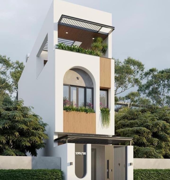 Phối cảnh mẫu nhà phố 04 — TNS House