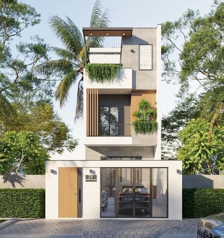 Phối cảnh mẫu nhà phố 12 — TNS House